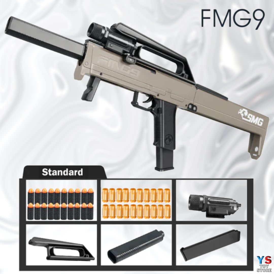 FMG 9 Folding Submachine Foam Dart Blaster