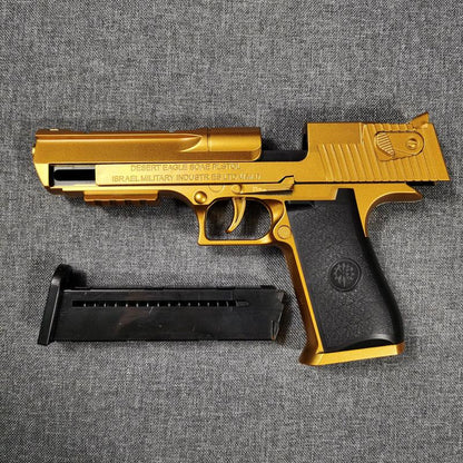 Shell Ejecting Gold Desert Eagle Toy Pistol