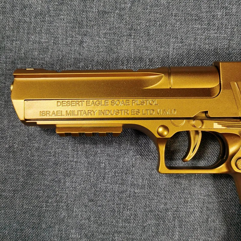 Shell Ejecting Gold Desert Eagle Toy Pistol